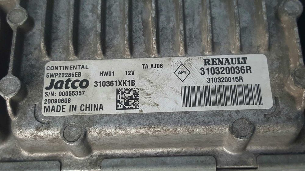 CENTRALINA CAIXA DE VELOCIDADES AUTOMÁTICA RENAULT MEGANE III BERLINA 5 P DYNAMI...