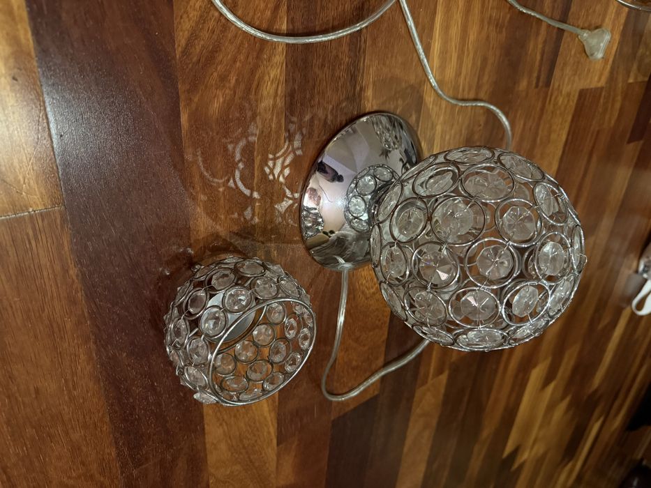 Lampa stolowa plus świecznik