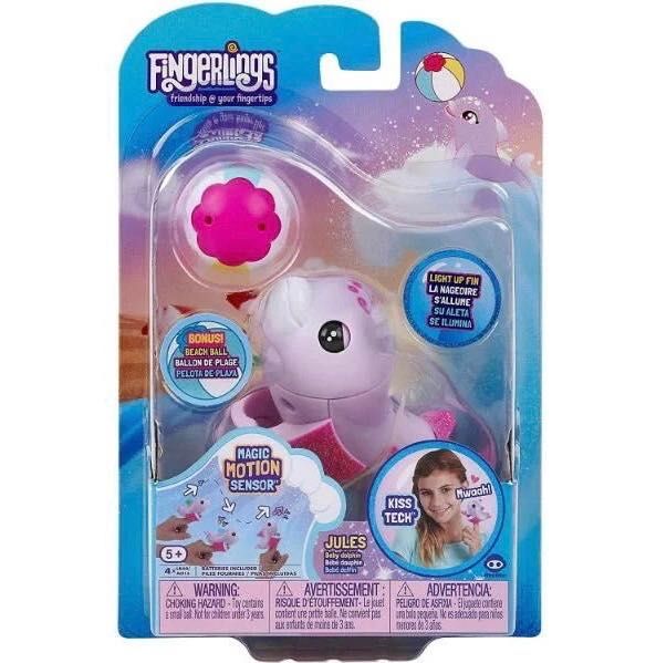 Інтерактивні іграшки WowWee Fingerlings - Дельфін та Лінивець