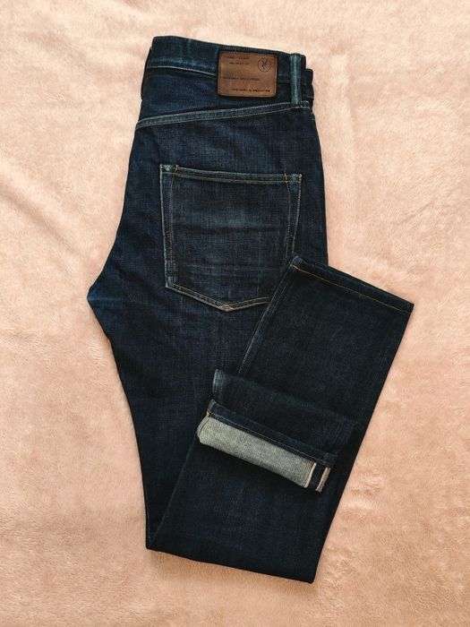 Джинси Allsaints okayama japan selvedge оригінал  levis 100% Edwin