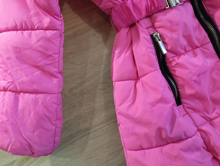 Płaszczyk dziewczęcy zimowy