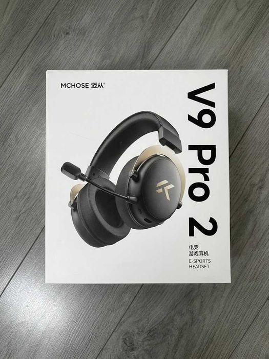 Mchose V9 Pro 2 Безпровідні навушники | Нові Чорні, 250 годин роботи