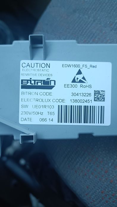 Placa eletrónica circuito controlo EDW1600