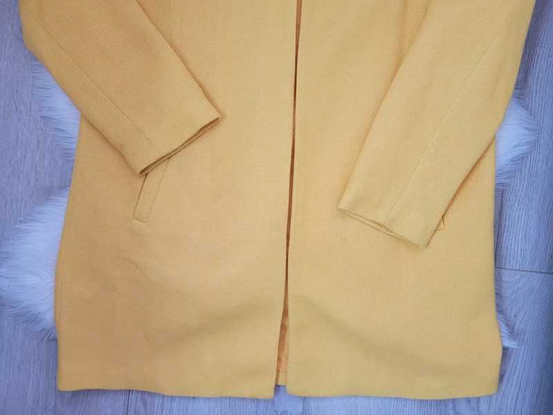 Żółty, wiosenny / przejściowy płaszcz, Only, XL (42)