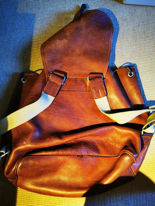 Mochila de pele vintage - Banana Republic