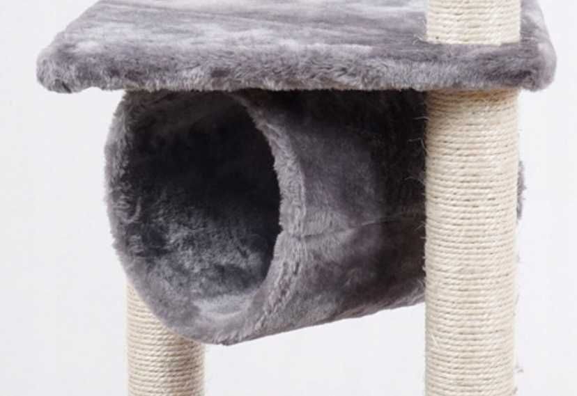 Drapak dla kota Wieża + legowisko + zabawka