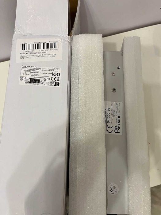 1200W DC Блок Живленя 36V 33,3A регулюється  струм та вольтаж. LiFePo4