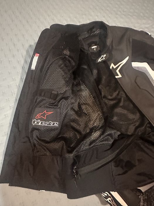 Casaco Alpinestars Missile V2 em pele – COMO NOVO