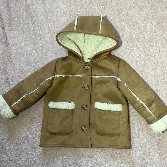Дубленка 2-3 года 92-98 см