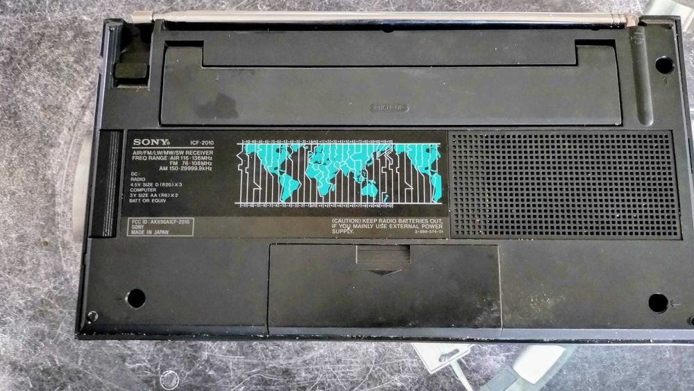 Super Radio Sony ICF-2001D/2010