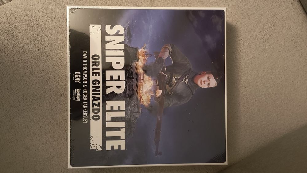 Sniper elite + dodatek gra planszowa