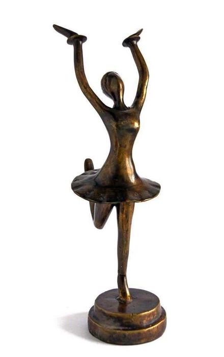 Статуетка Балерина Танцівниця бронза Arcobronze Portugal