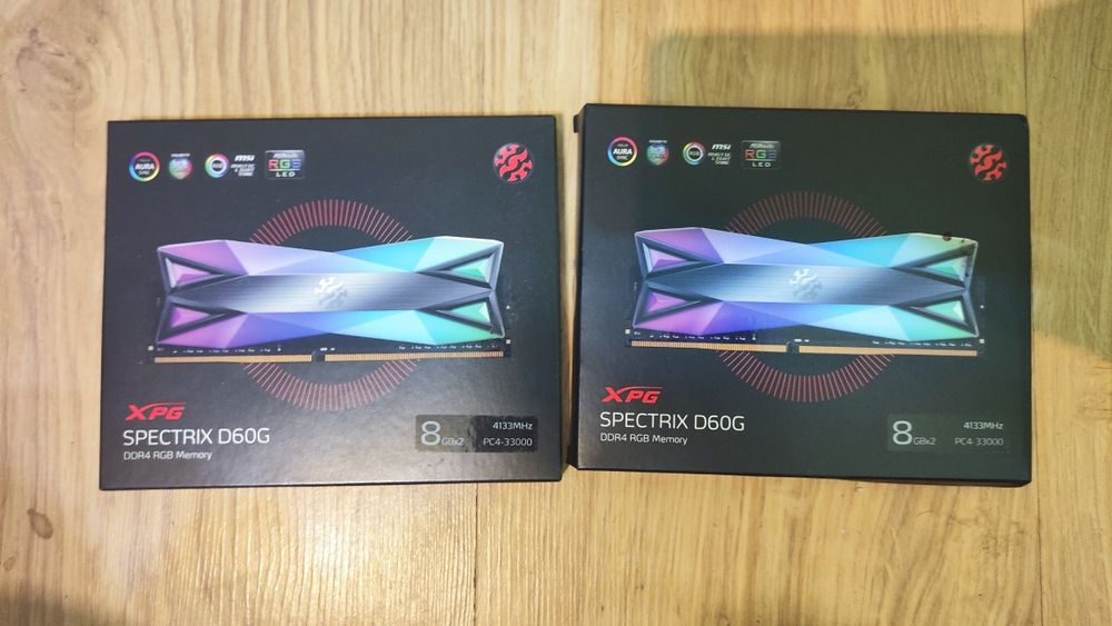 XPG xmp spectrix d60g 8GB×4枚 32GB ADATA XPG SPECTRIX D60G DDR4 RGB moduł pamięci 8 GB 3200 MHZ