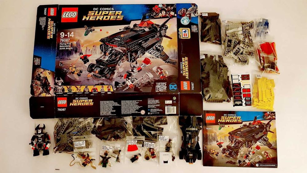Lego Super Heroes DC 76087 FlyingFox Batmobile A Attack peças novas