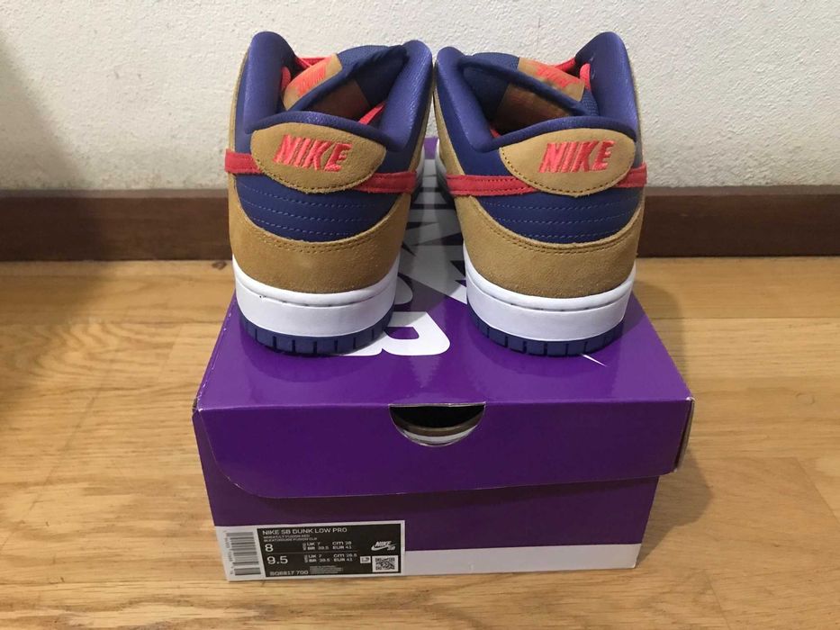 Nike SB Dunk Low Reverse Papa Bear US8 41EU