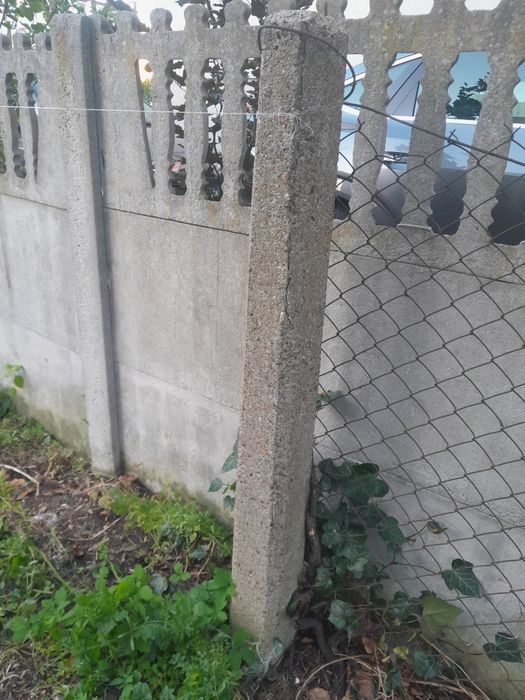 Oddam za darmo słupy betonowe zbrojone