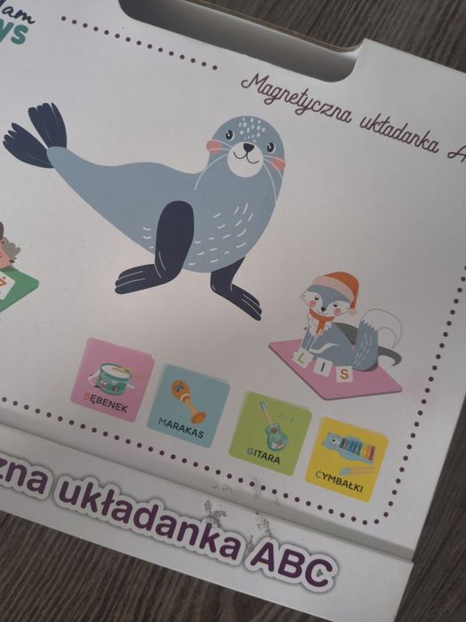 Magnetyczna układanka ABC