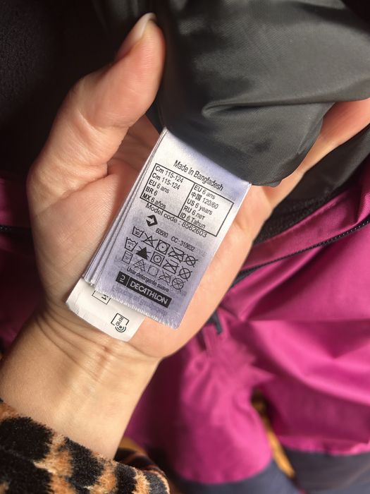 Дитячий зимовий комбінезон Wedze від Decathlon , 6 років