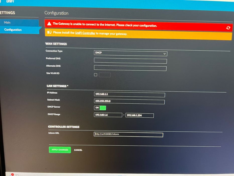 Ubiquiti Unifi USG - Gateway