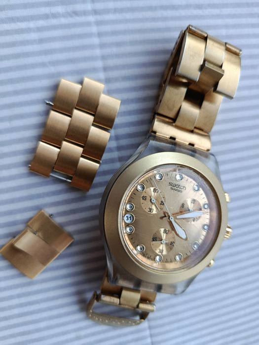 Relógio SWATCH Full Blooded SVCK4032G (Dourado)