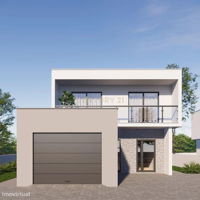 Moradia nova T3 + T1 chave na mão com vista panorâmica na Fonte do Bas