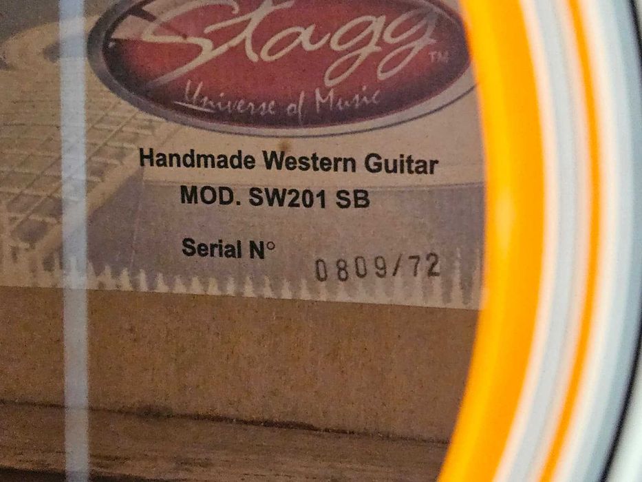 Gitara akustyczna Stagg SW201 SB