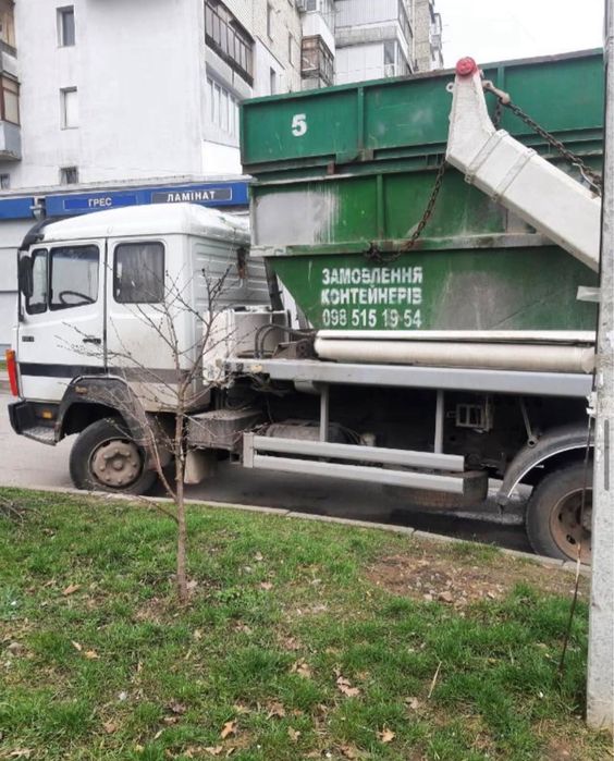 ОРЕНДА КОНТЕЙНЕРА для  сміття 10-12т. Вивіз буд сміття/дерев/гілок/тпв