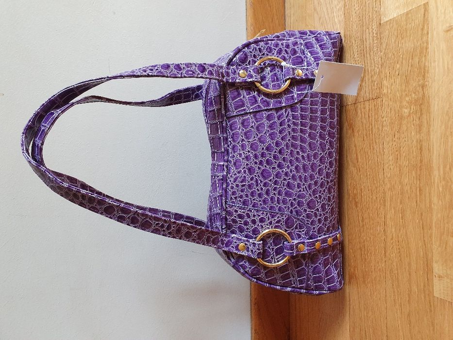 Сумка фіолетова  шк/зам.