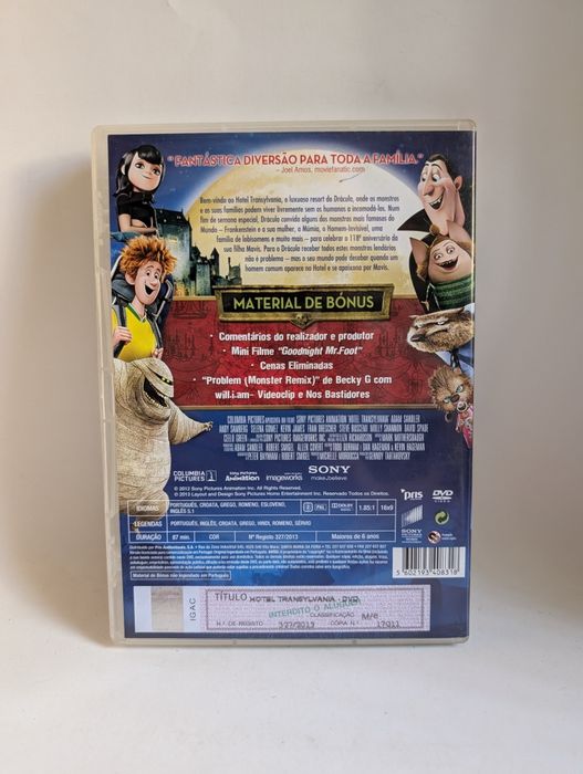 DVD Hotel Transylvania