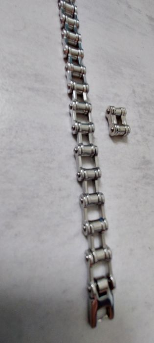 Męska bransoletka bike chain na zatrzask!