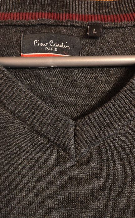 Pierre Cardin sweter szary