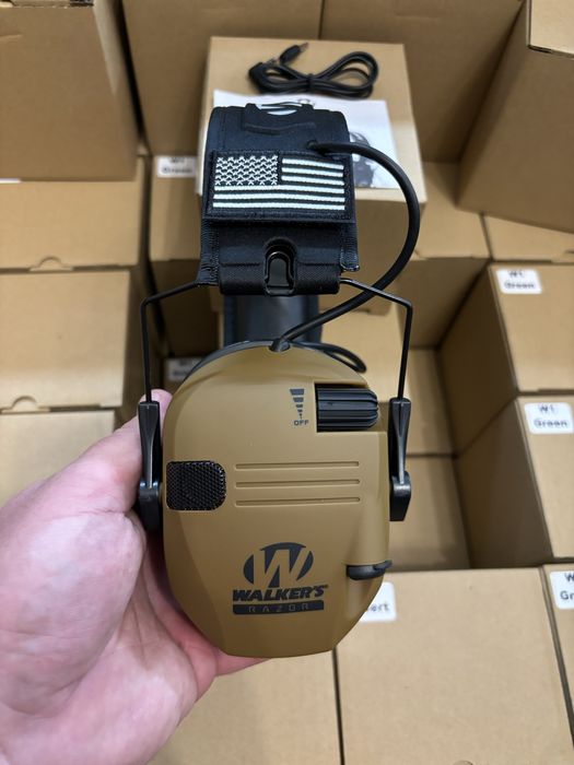 Активні навушники  WOLKERS, тактичні навушники, навушники військові