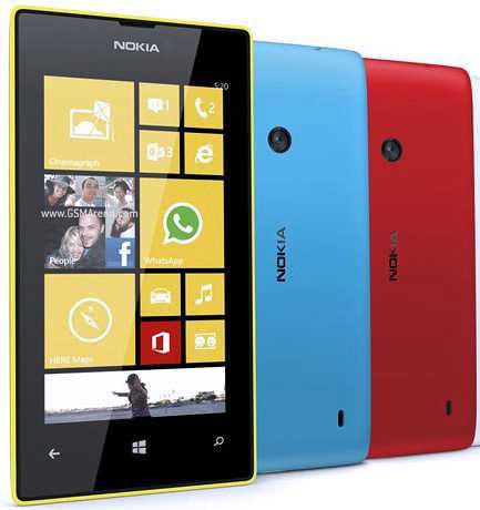 Tелефон Nokia Lumia 520