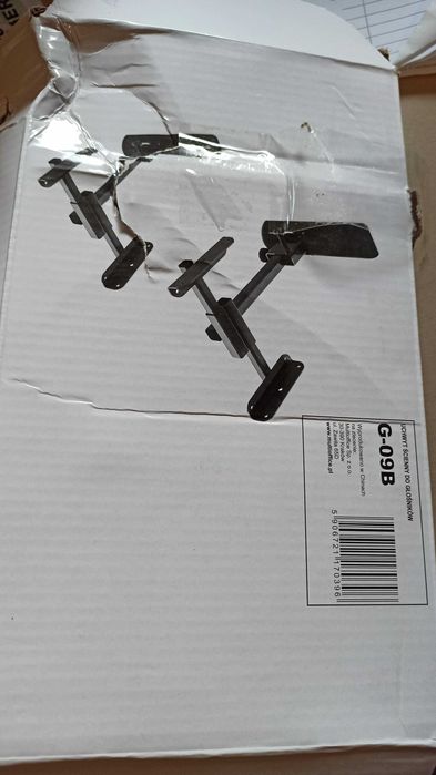 Uchwyty ścienne zaciskowe do kolumn głośnikowych (2 szt.) Art G-09B