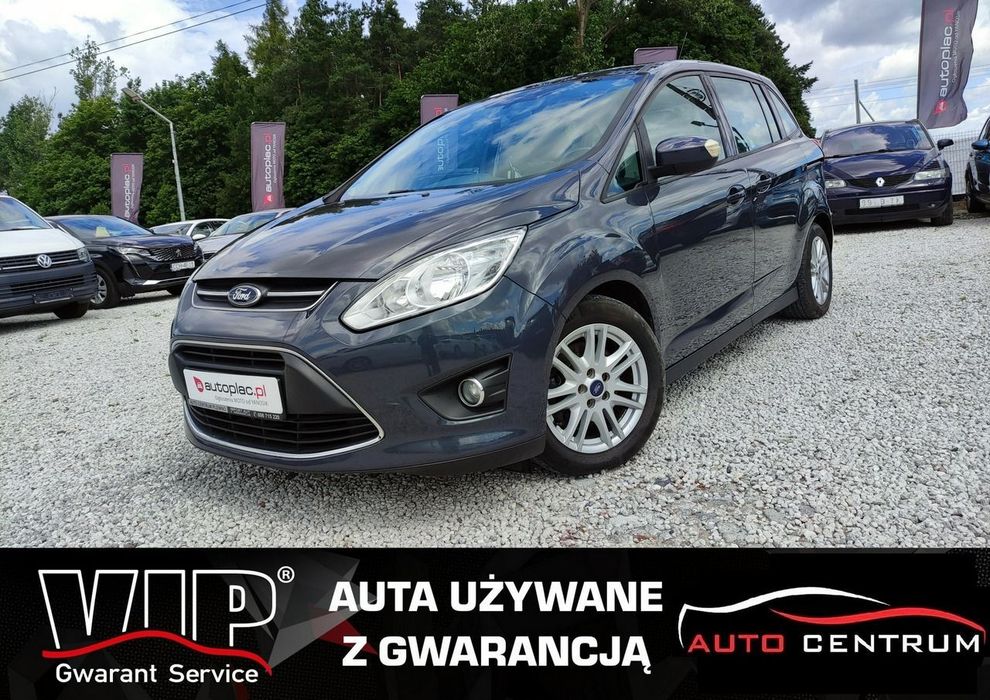 Ford Grand C-MAX 1.6TDCI 115kM Klima Temp. 7 osobowy Serwis Super Stan GWARANCJA