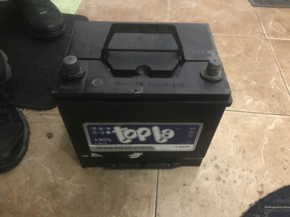 АКБ  Topla Аккумулятор 12V 60Ah 600A  TT60JX