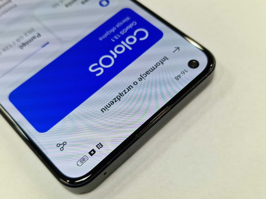 Oppo Reno6 5G Dual SIM/ 8GB/ 128GB/ Black/ Czarny/ Grade A- + ładowark