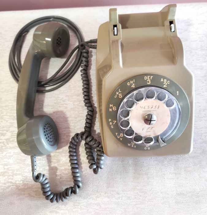 Telefone antigo de disco