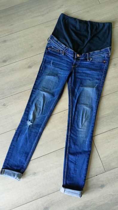 Jeansy ciążowe H&M 36 S