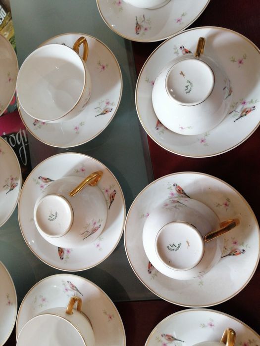 Serviço de Chá Vista Alegre impecável