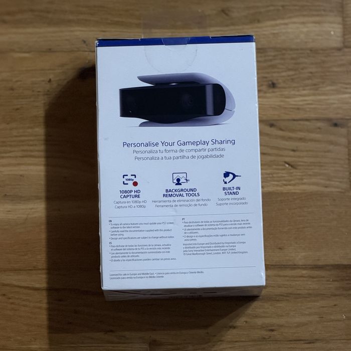 Vendo Câmara HD Oficial Sony para PlayStation 5 (PS5), totalmente NOVA e Selada na Caixa!