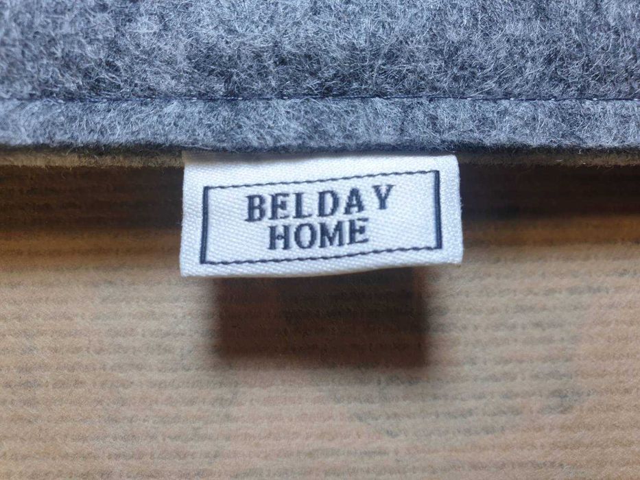 Belday home (35см на 35см) Шерстяной коврик , подложка для стула 2 шт