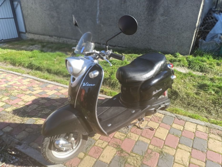 Продам японський скутер на реєстрації Yamaha Vino 2t переоформленняДія