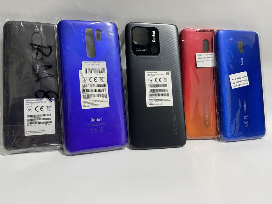 Задняя крышка для Xiaomi Redmi 13, Note 12 ОРИГИНАЛ, СЕРВИСНЫЕ!