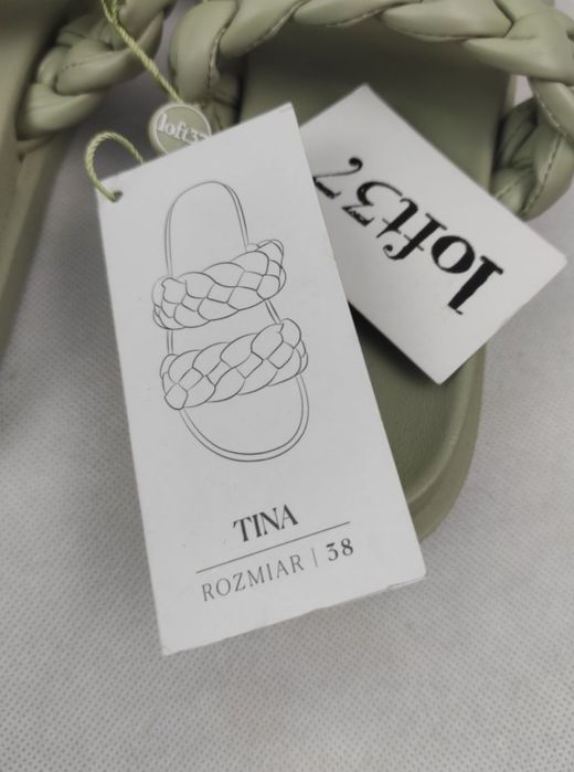 NOWE Damskie klapki Tina Loft37 rozmiar 38