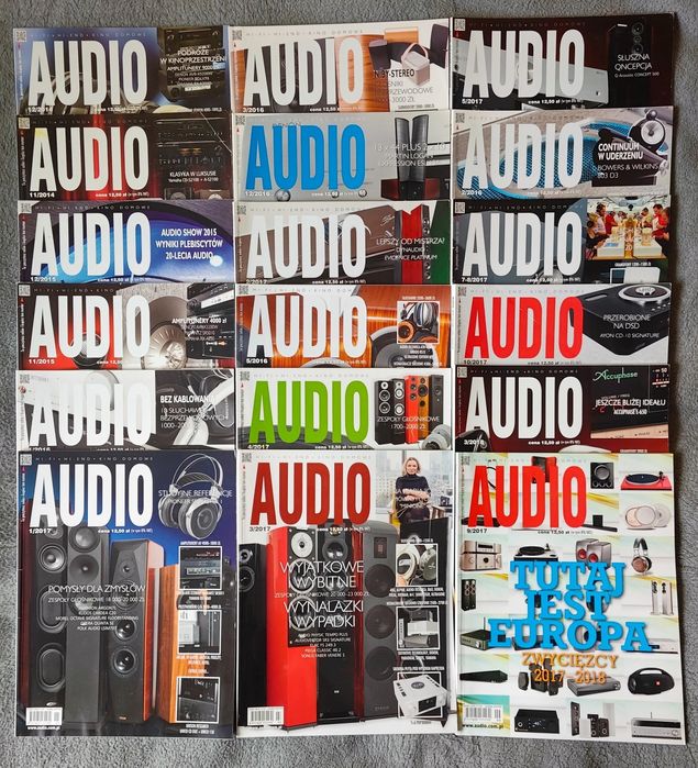 Czasopisma Audio 54 sztuki