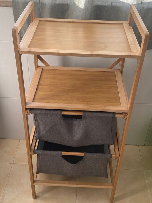 Estante de bambu