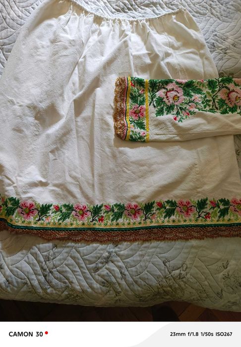 Сорочка вишита бісером + спідниця