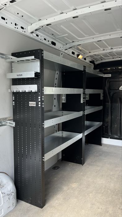 Zbudowa serwisowa bus, regał serwisowy Ducato Master Iveco Crafter