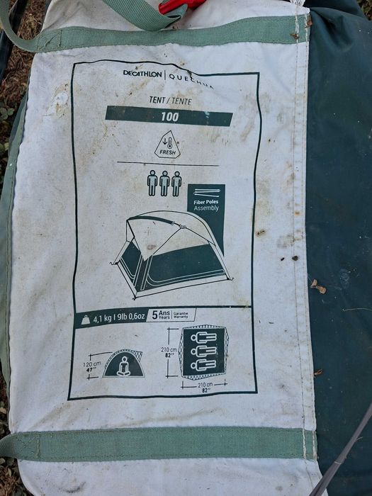 Tenda de campismo 2 lugares